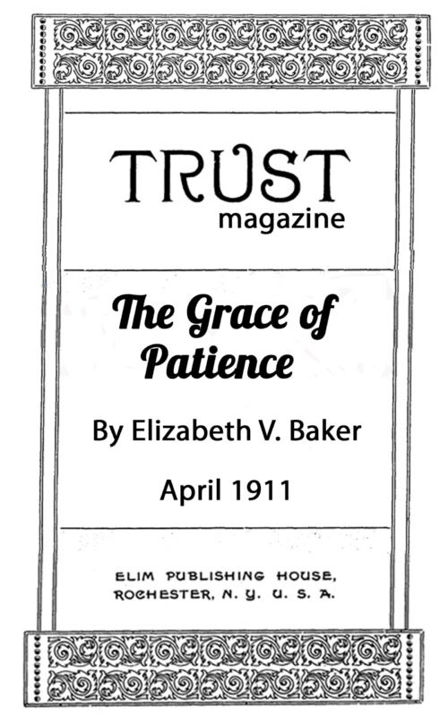 The Grace of Patience